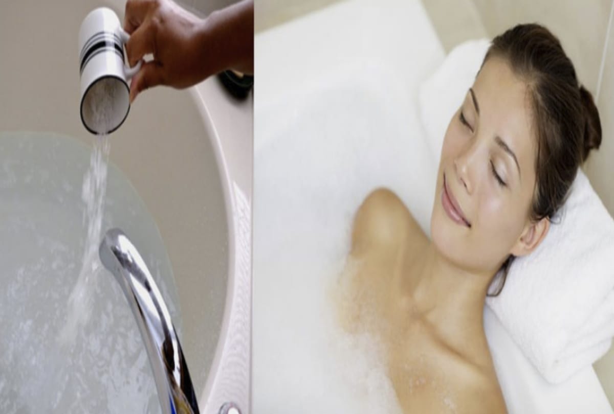 know health benefits of salt water bath