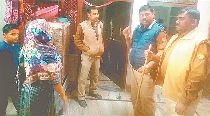 Police in the house of speculative businessman Dabish
