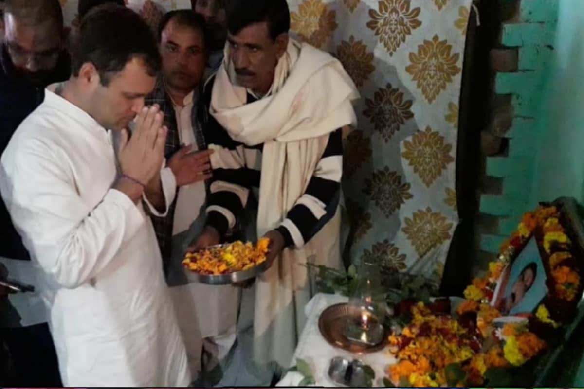 Rahul, Priyanka spoke emotionally to the families of the martyrs in shamli up