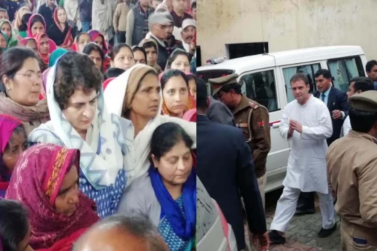 Pulwama: Rahul Gandhi and Priyanka talked to martyr Amit's and pradeep family members in shamli