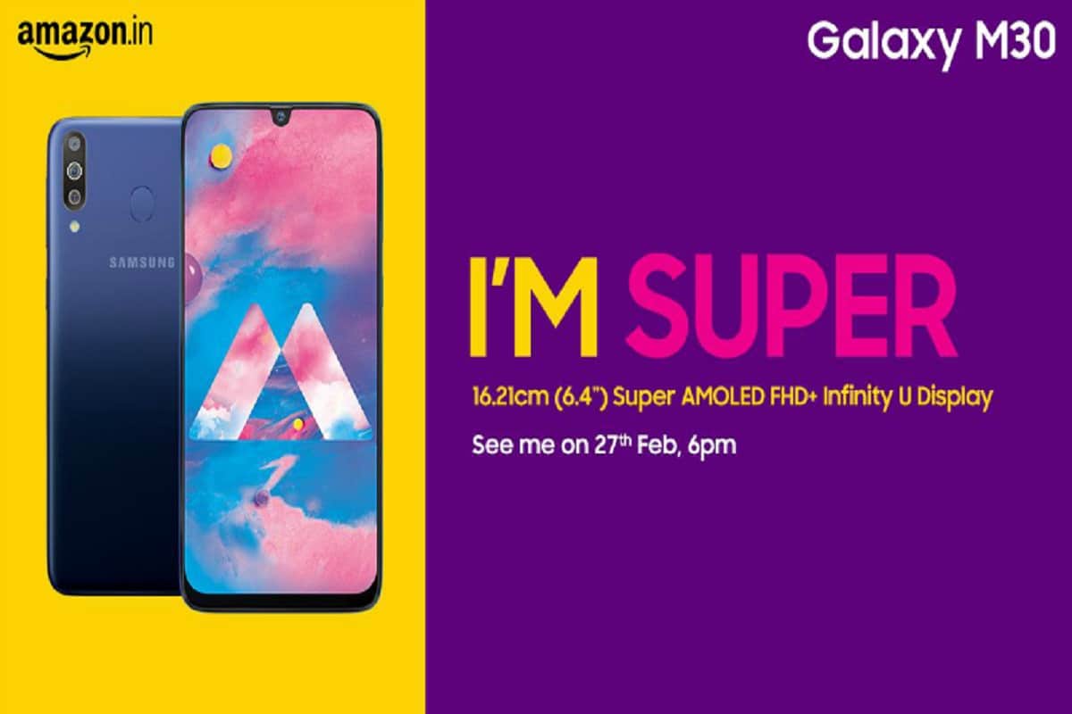 Samsung Galaxy M30 to Launch in India a Day Before the Redmi Note 7