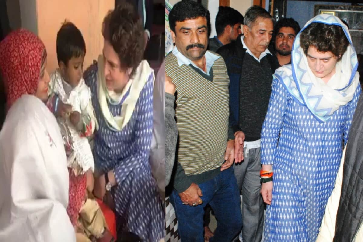 Rahul-Priyanka gandhi had a Tea on the dhaba in shamli UP Tribute to the martyrs of Pulwama