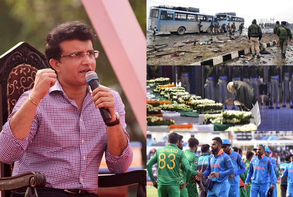 Sourav Ganguly says Not just cricket, cut off all sporting ties with Pakistan