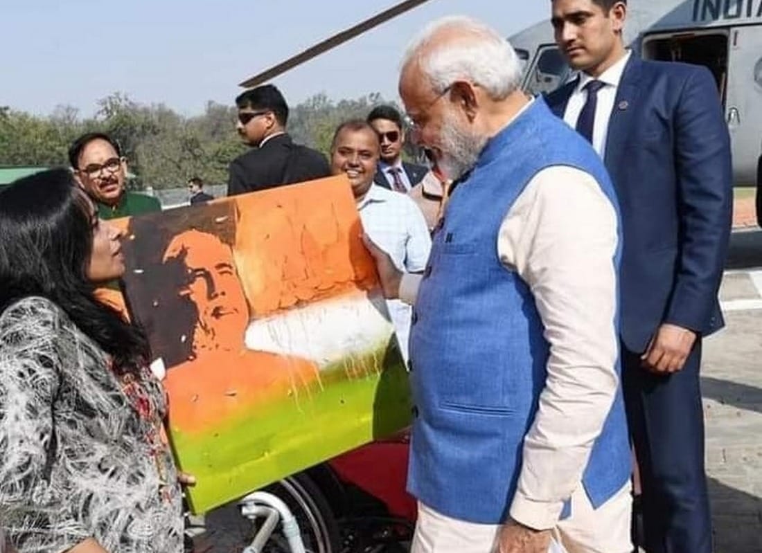 Narendra modi surprised to hear Man ki baat by other