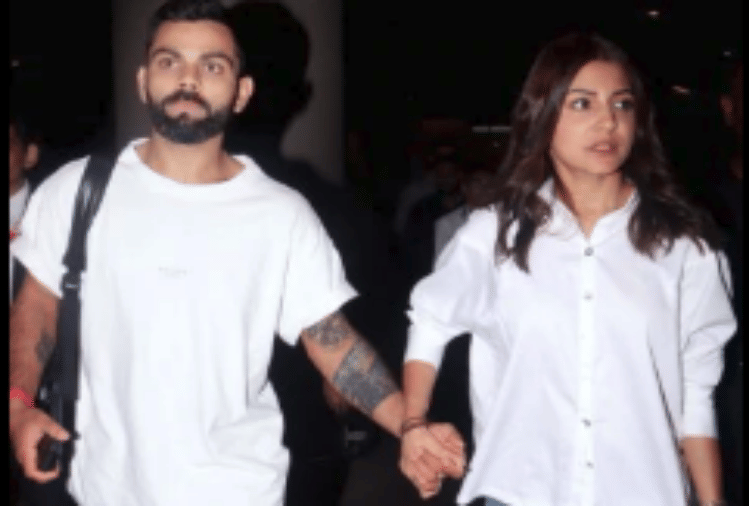 virat kohli and anushka sharma returning back from goa