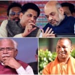 Amit shah, yogi adityanath, piyush goyal, ML Khattar