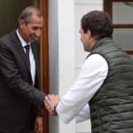 Rahul Gandhi met with Lt Gen DS Hooda