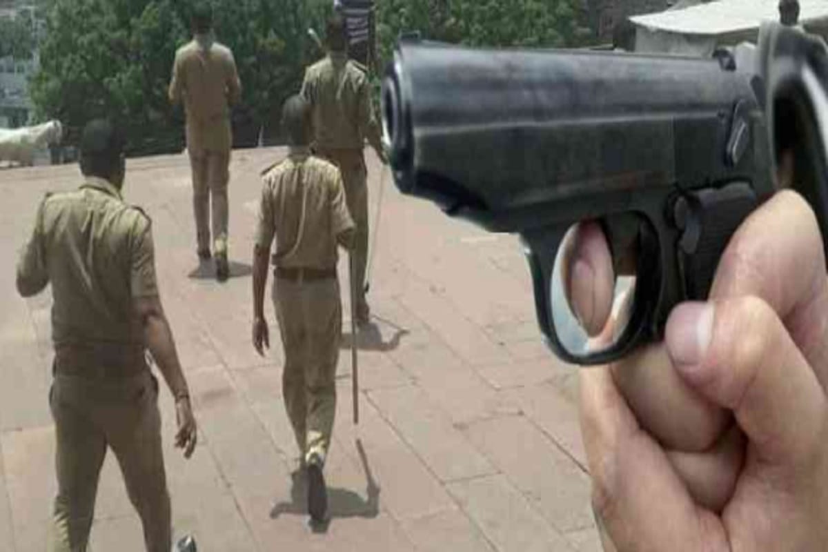 Baghpat, Many crooks fired on police officers in West UP