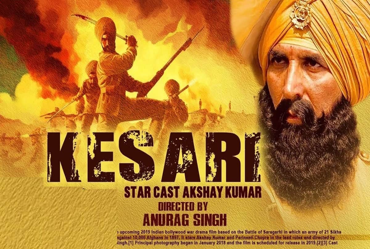 akshay kumar unveils set burnt new video of kesari