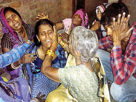 Death of the child drowning in water tank