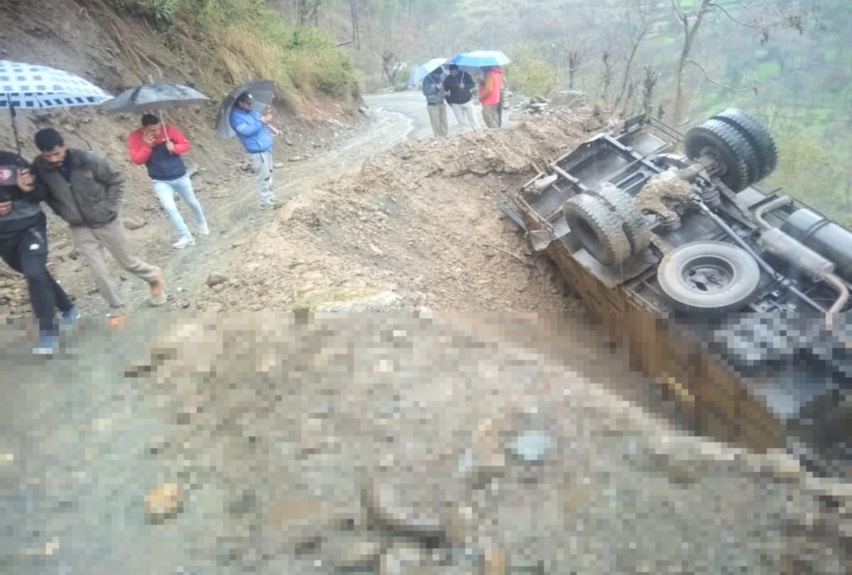 जिले में बारिश का कहर, घरों और स्कूलों को नुकसान