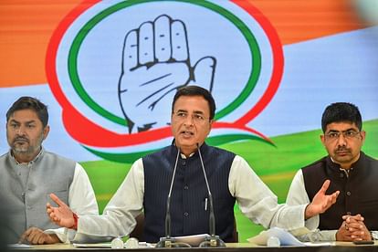 congress leader Randeep Surjewala ask questions to BJP over Maharashtra Government formation