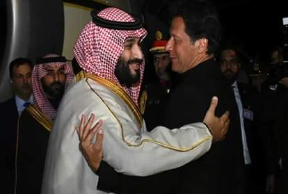 saudi crown prince and imran khan