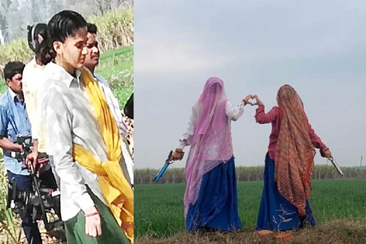 taapsee pannu shoot saand ki aankh when look myself 60 year old
