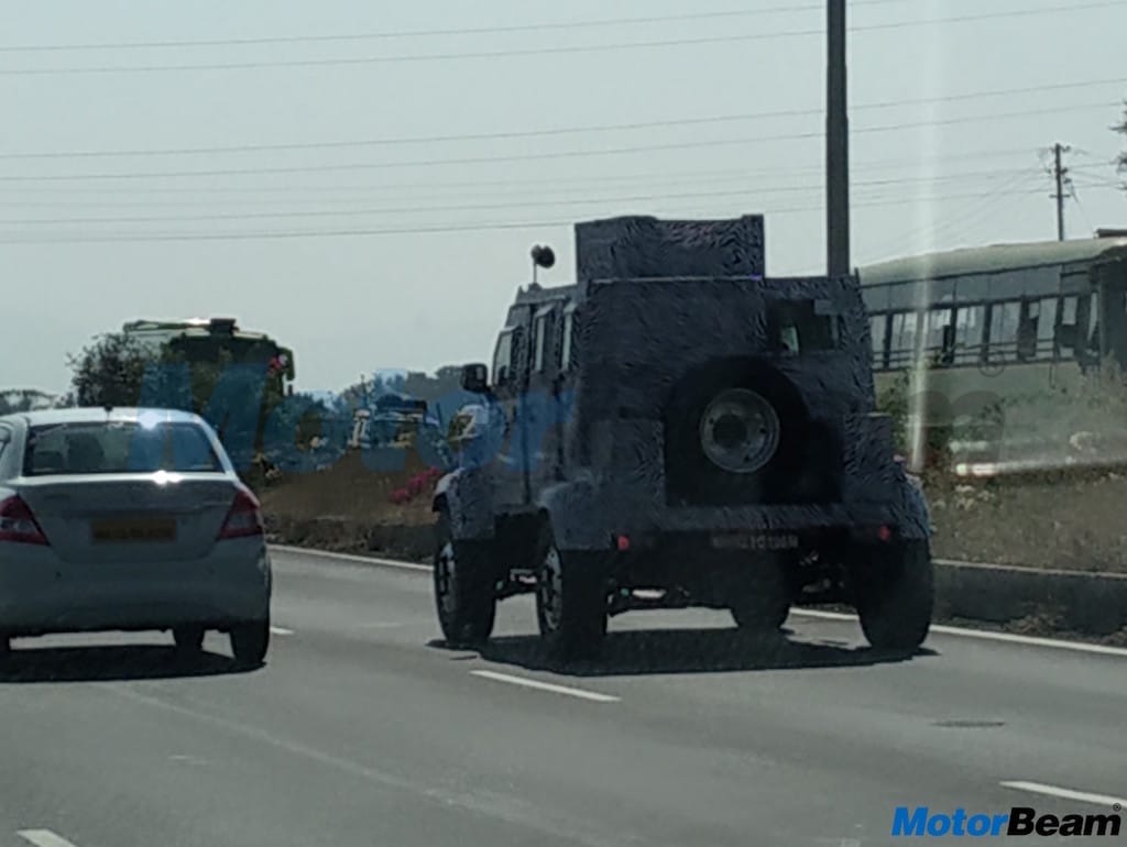 Indian army Hummer Tata merlin LSV defence vehicle spotted on Indian Roads