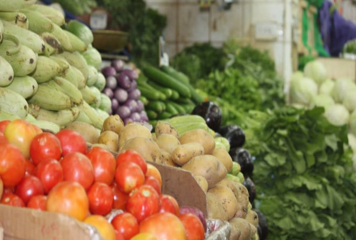 Price of vegetables in Lucknow.