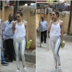 Malaika Arora outside gym