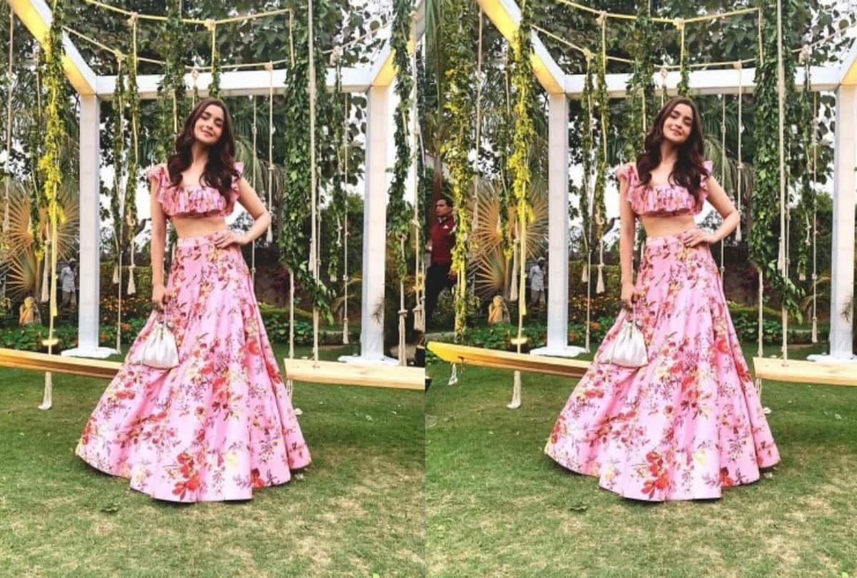 Alia Bhatt stunning outfits at friends wedding