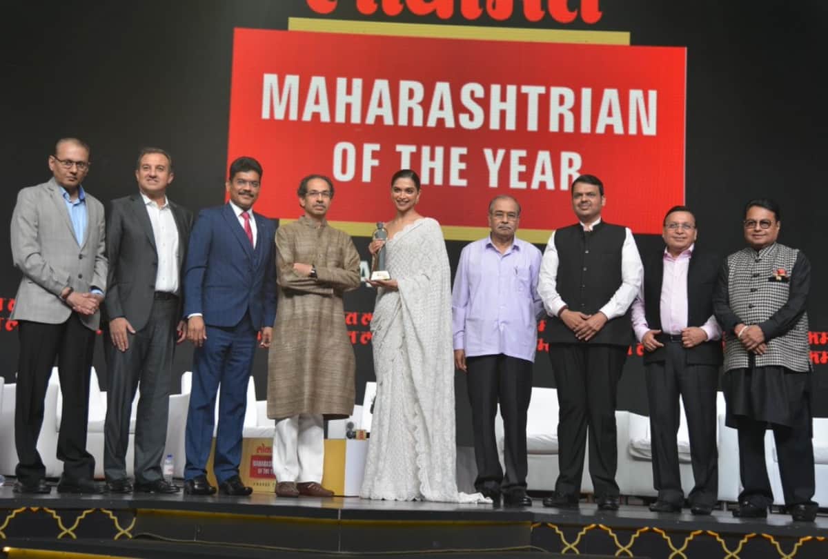 vicky kaushal and deepika won lokmat maharashtrian of the year awards