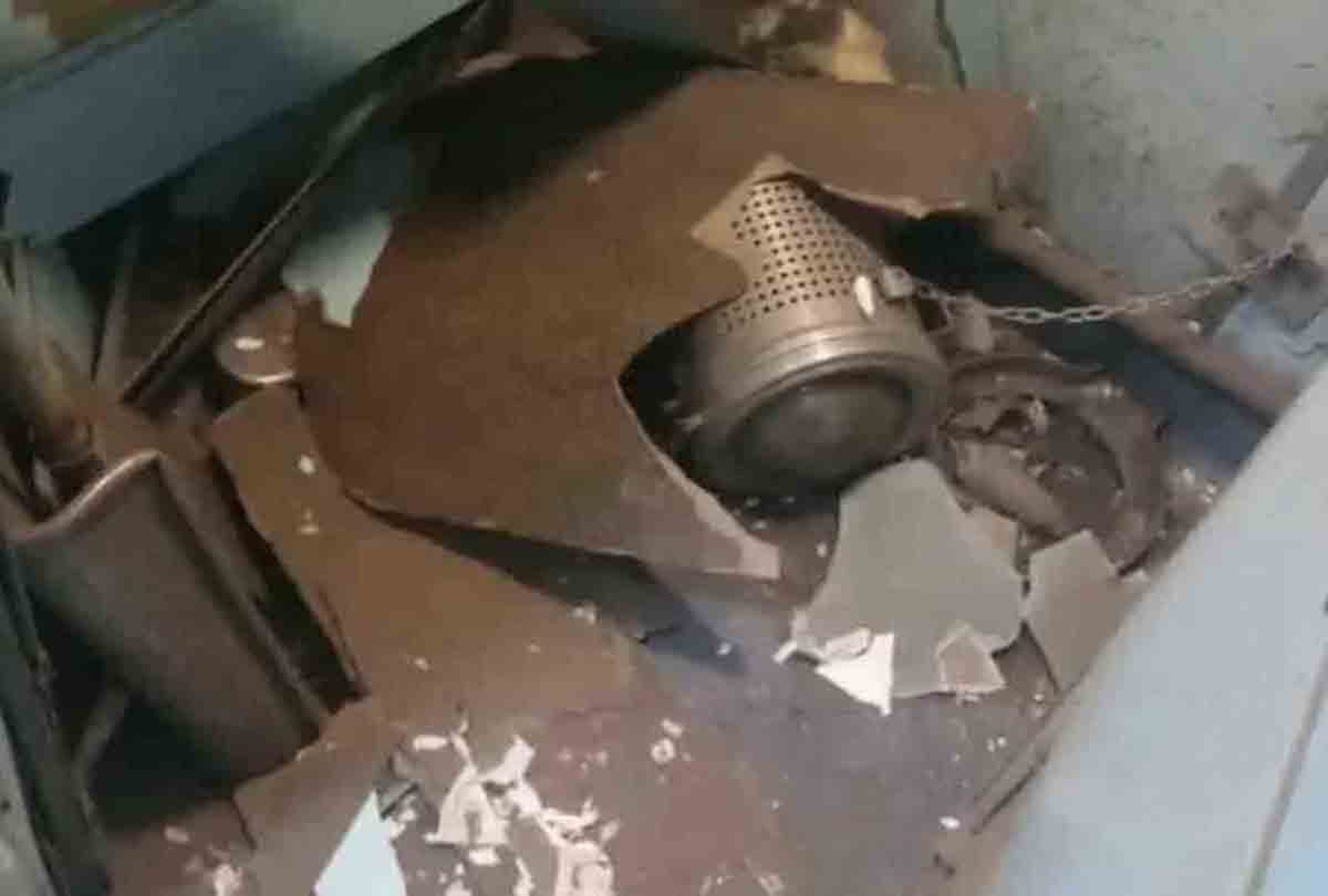 after blast in kalindi express railway police on high alert