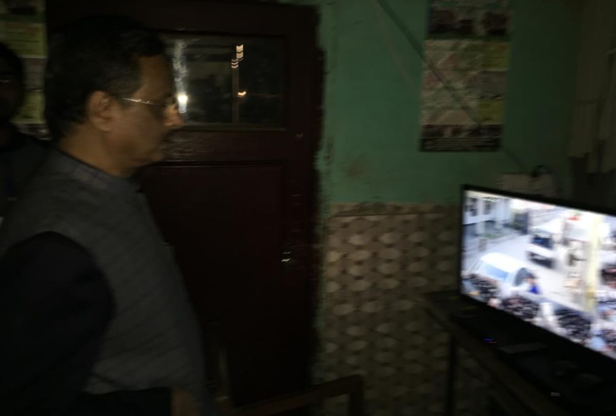 UP deputy CM Dinesh Sharma sudden inspection at up board exam centres in bulandshahr greater noida