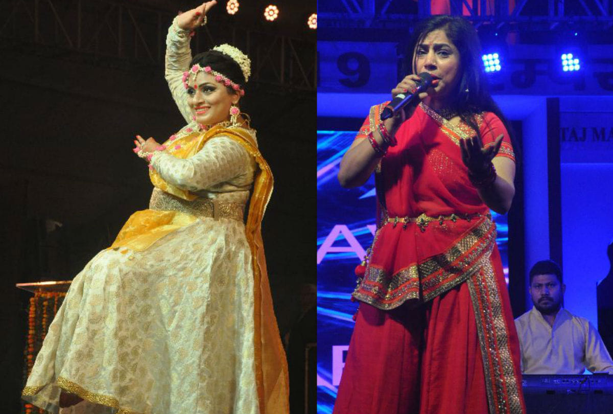 singers performed in taj mahotsav 2019