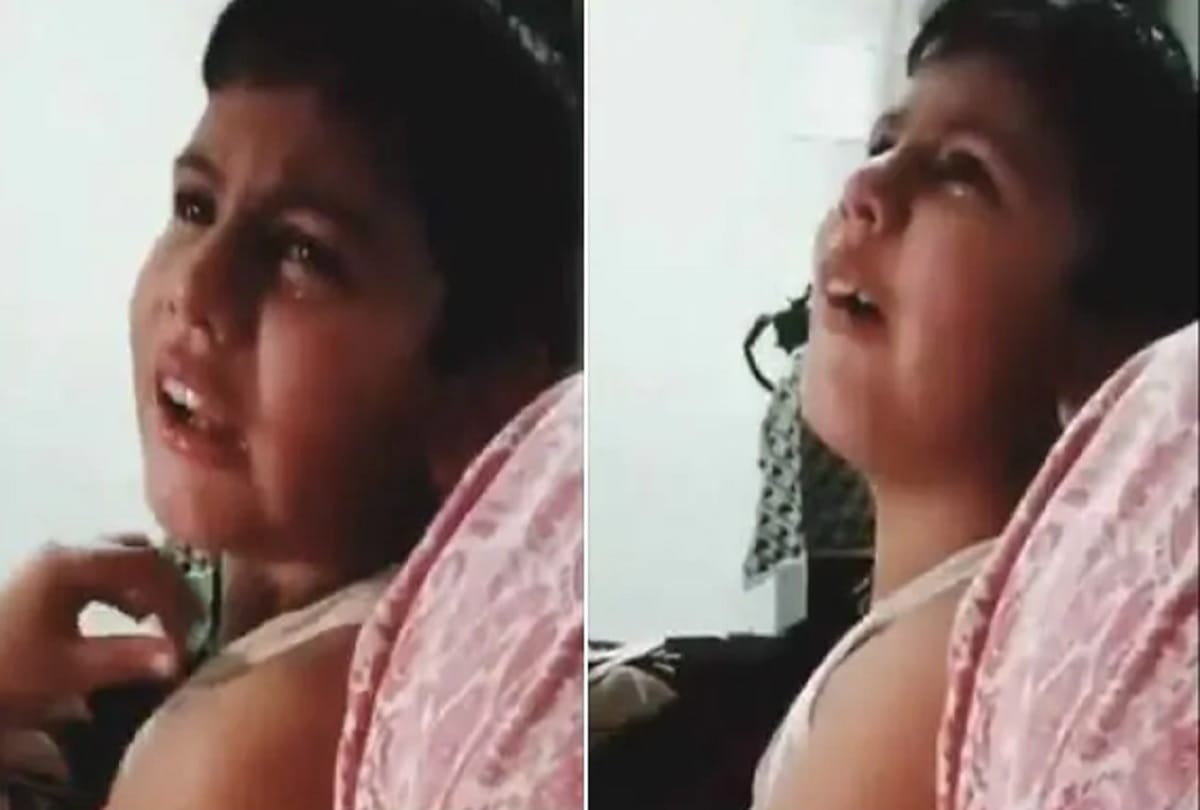 2019 Pulwama attack kid crying and request pm narendra modi to take revenge viral video