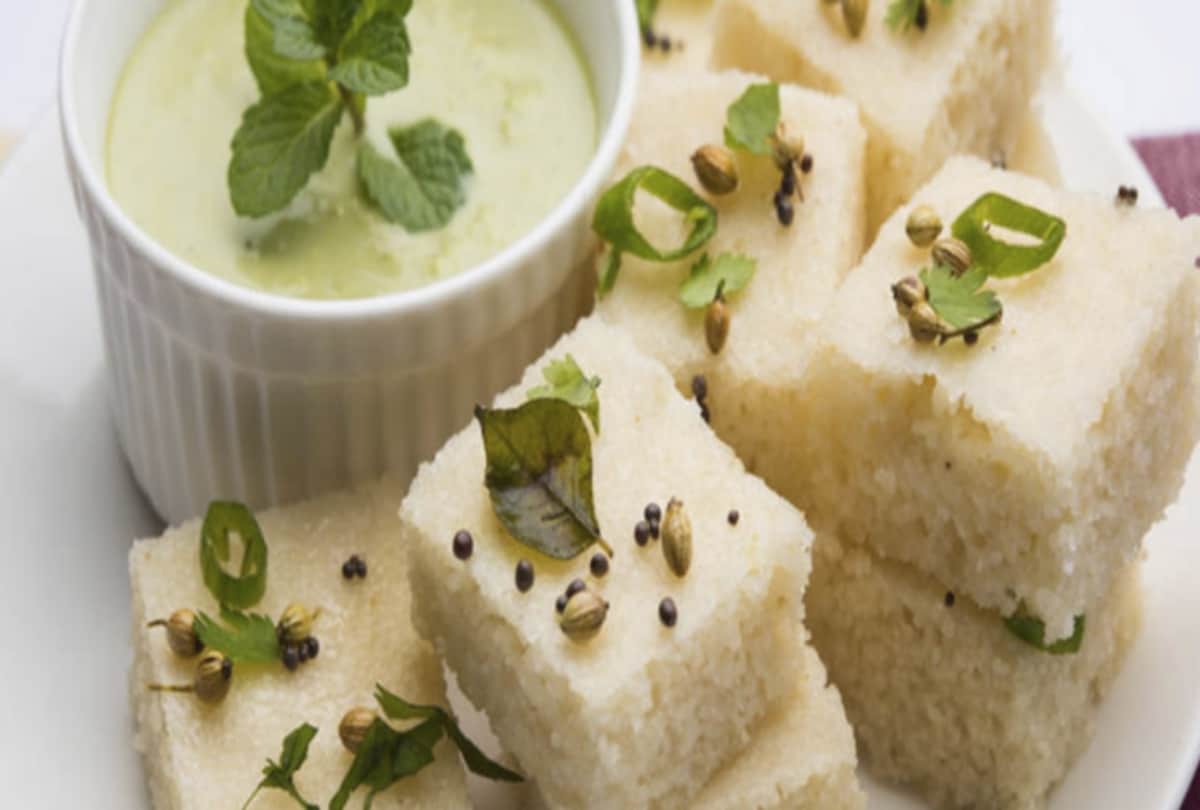 independence day 2022 tri color dhokla recipe for breakfast