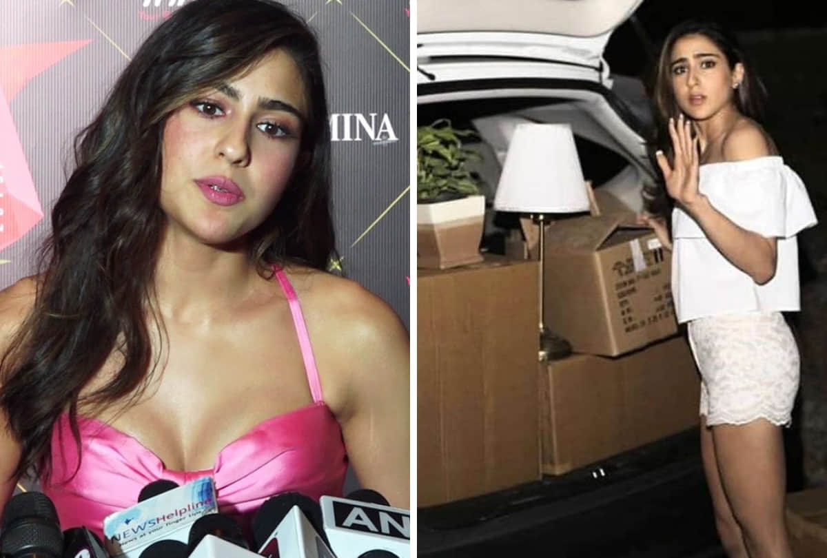 sara ali khan answered the rumours of moving house and live in with Kartik Aaryan
