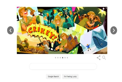 google doodle who was steve irwin 57th birth anniversary crocodile hunter facts you need to know