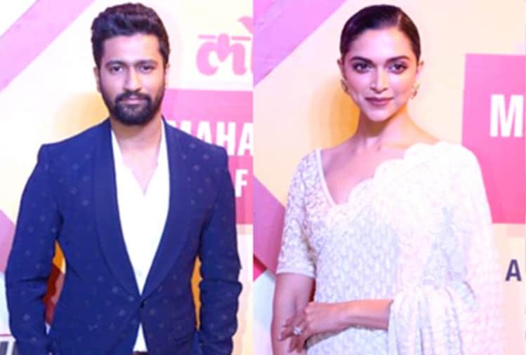 vicky kaushal and deepika won lokmat maharashtrian of the year awards