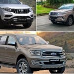 Ford Endeavour, Mahindra Alturas G4 VsToyota Fortuner