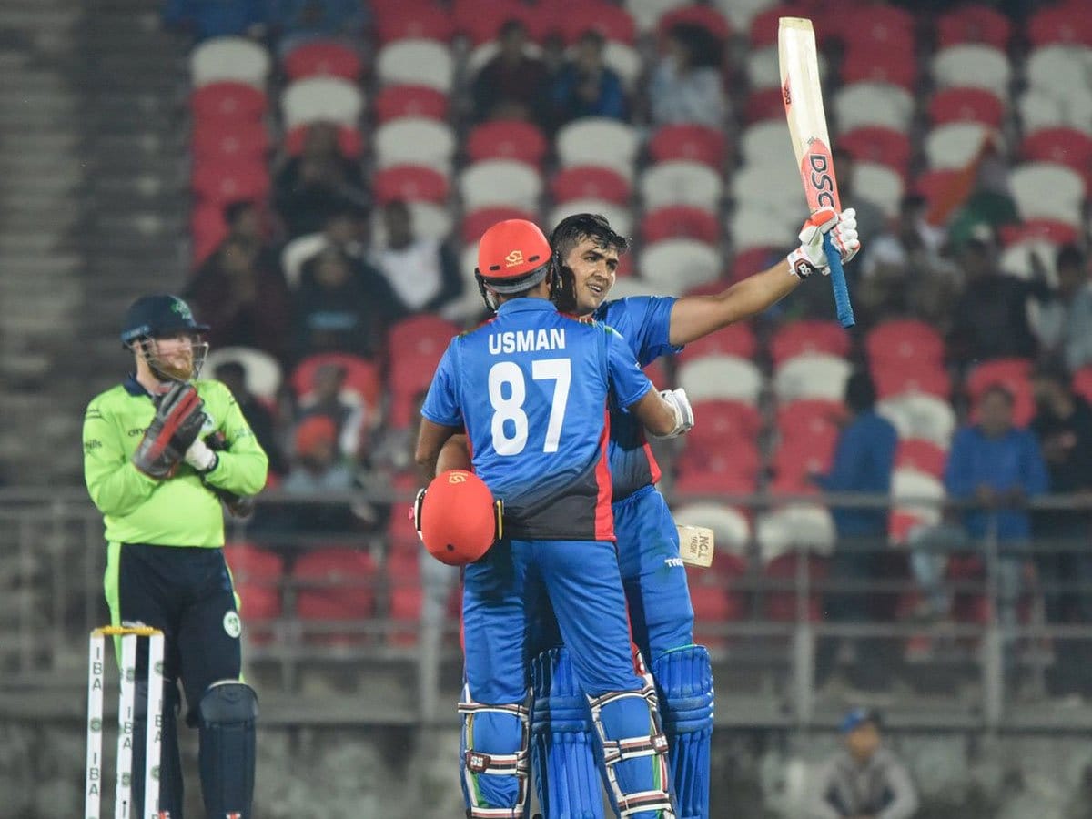 Hazratullah Zazai set a new record in t20i against ireland