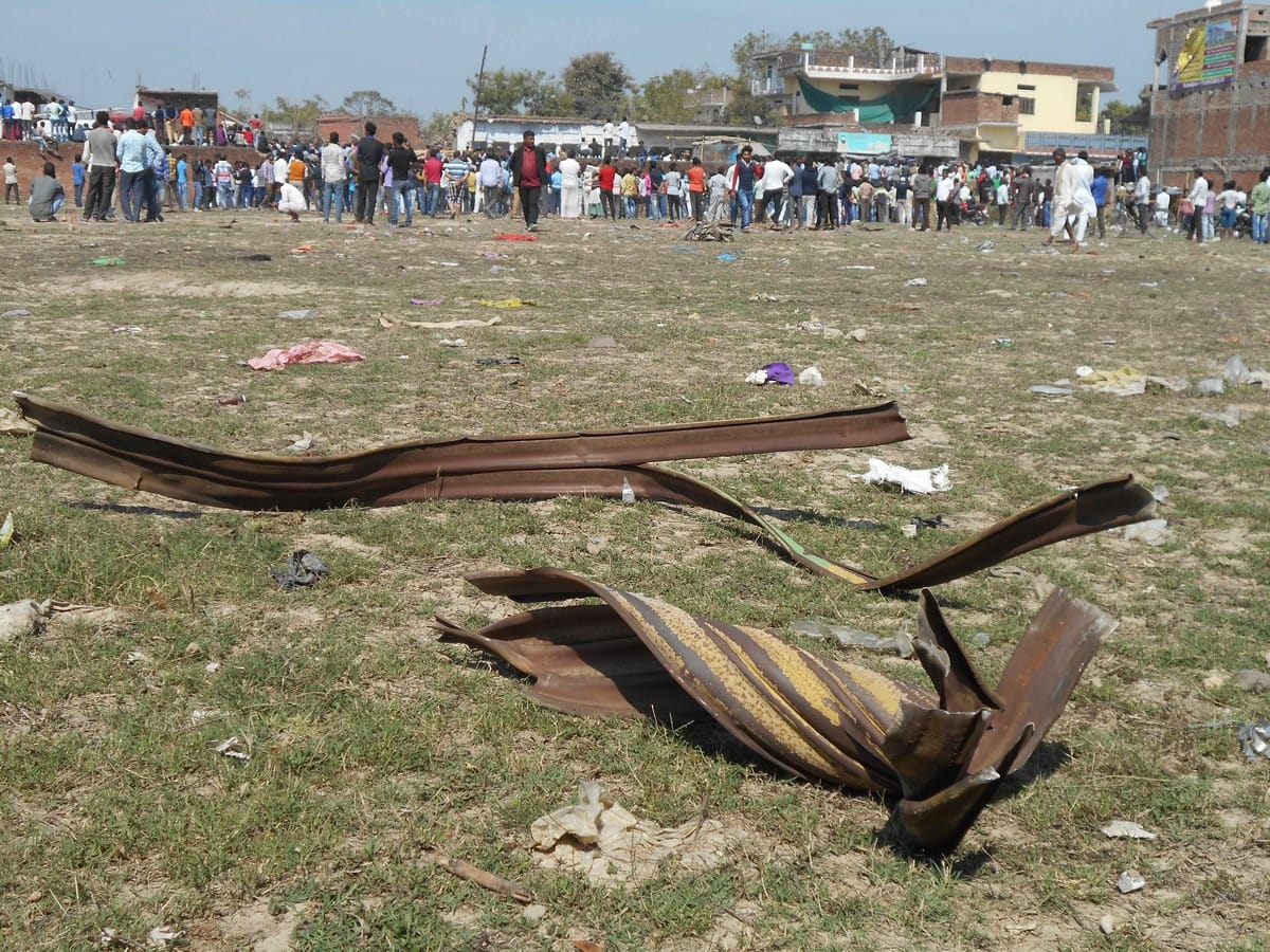 Blast in bhadohi was very dangerous