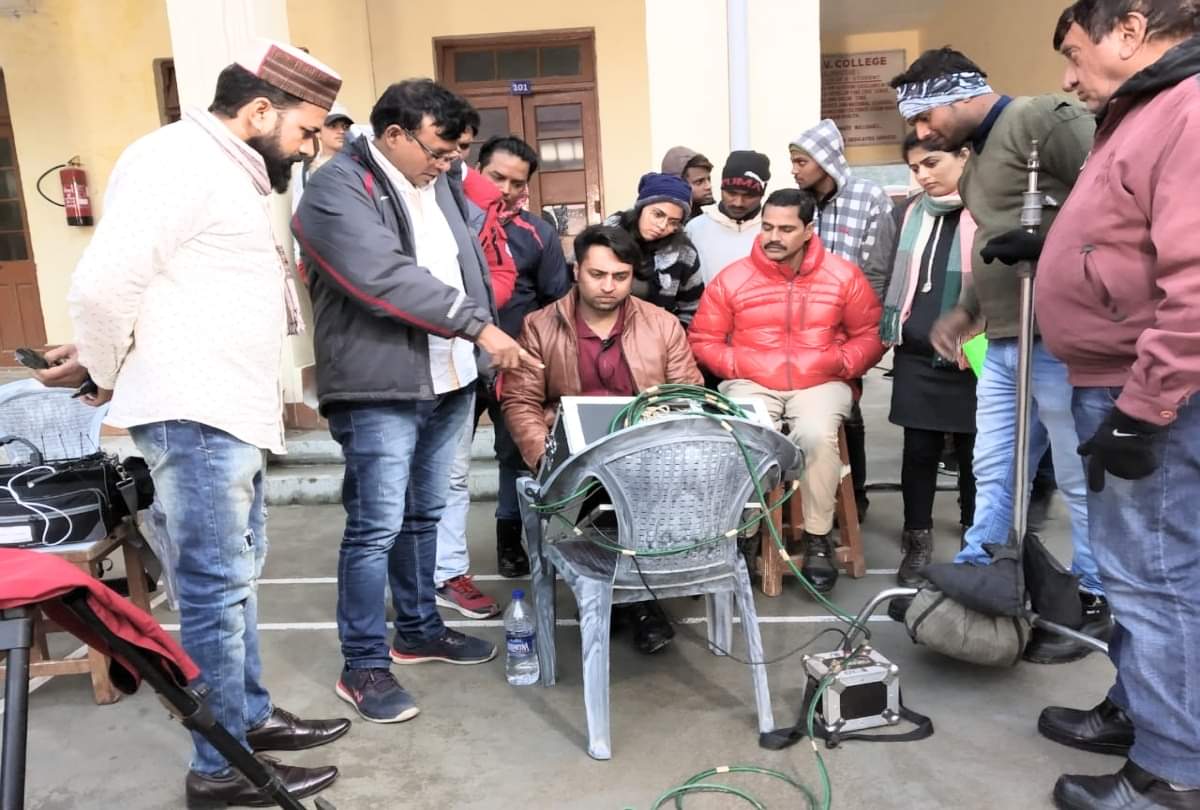 Film shooting: Light, camera and action in Dalhoulie himachal