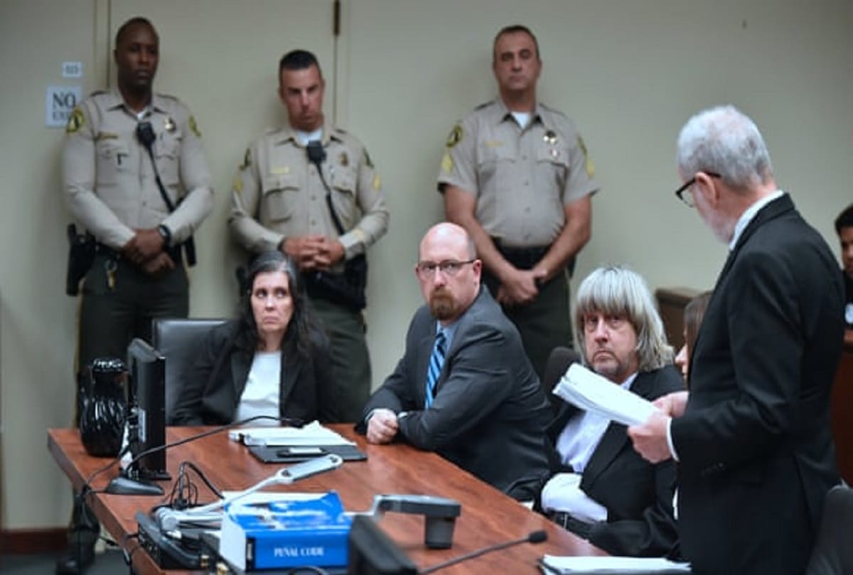 parents David and Louise Turpin arrested over allegedly tortured kids plead their 13 children