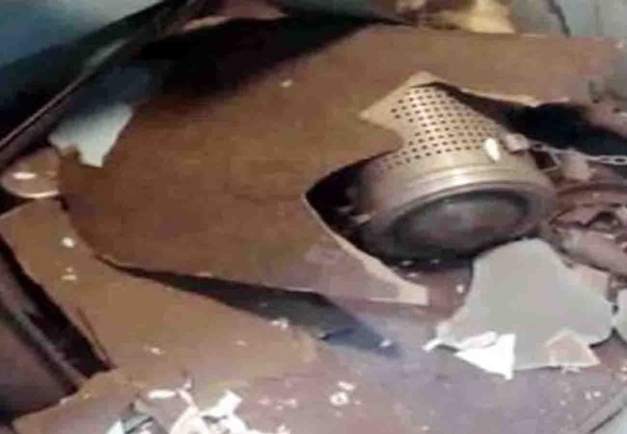 blast in kalindi express at shivrajpur railway station kanpur news update