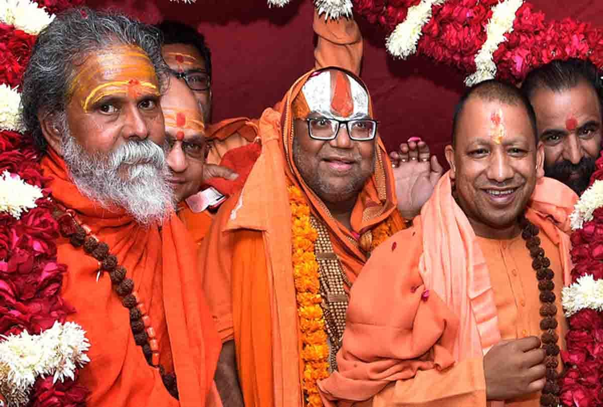 The magicians of art of connecting saints were Hansdevacharya