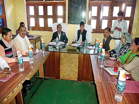 Water issue in board meeting