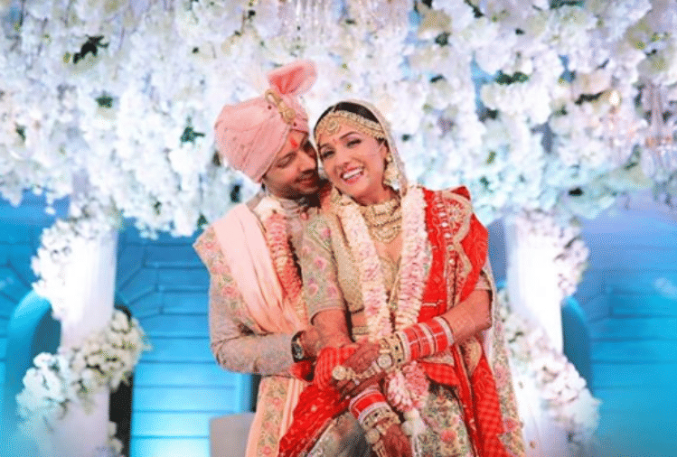 neeti mohan and nihar pandya share full wedding album
