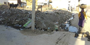 road dirty, fail swachh bhart abhiyan fail