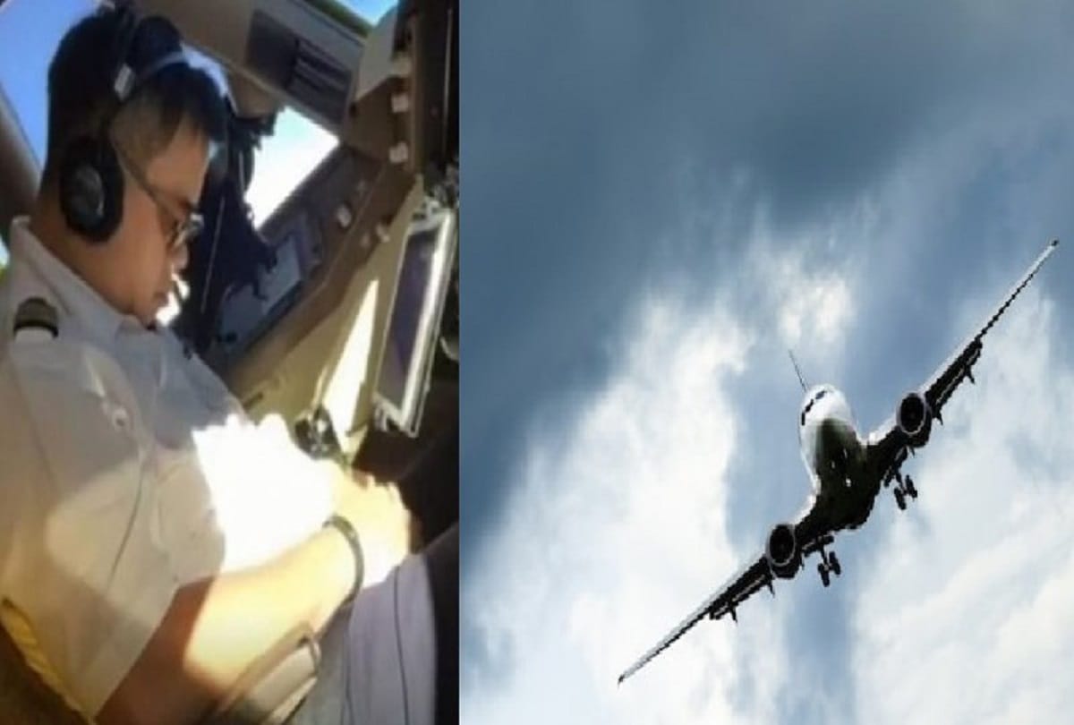 china airlines captain has been filmed sleeping in command of Boeing 747