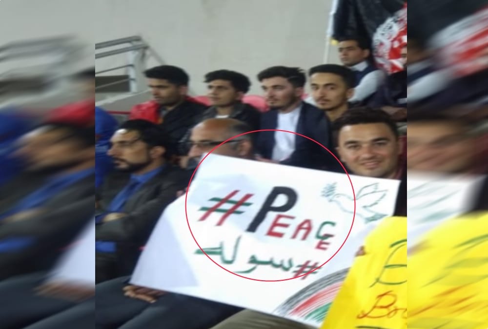ire vs afg t20 in dehradun Afghanistan fans make painting for india pakistan peace