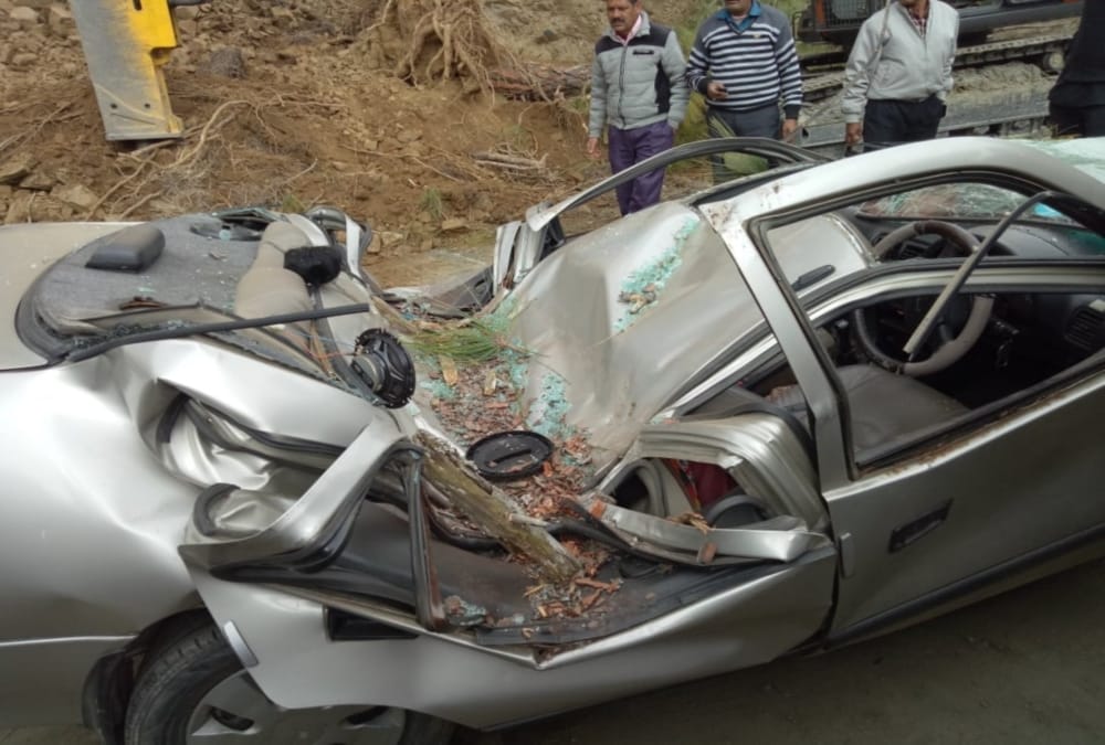 Horrible car accident two women death during going for marriage in champawat