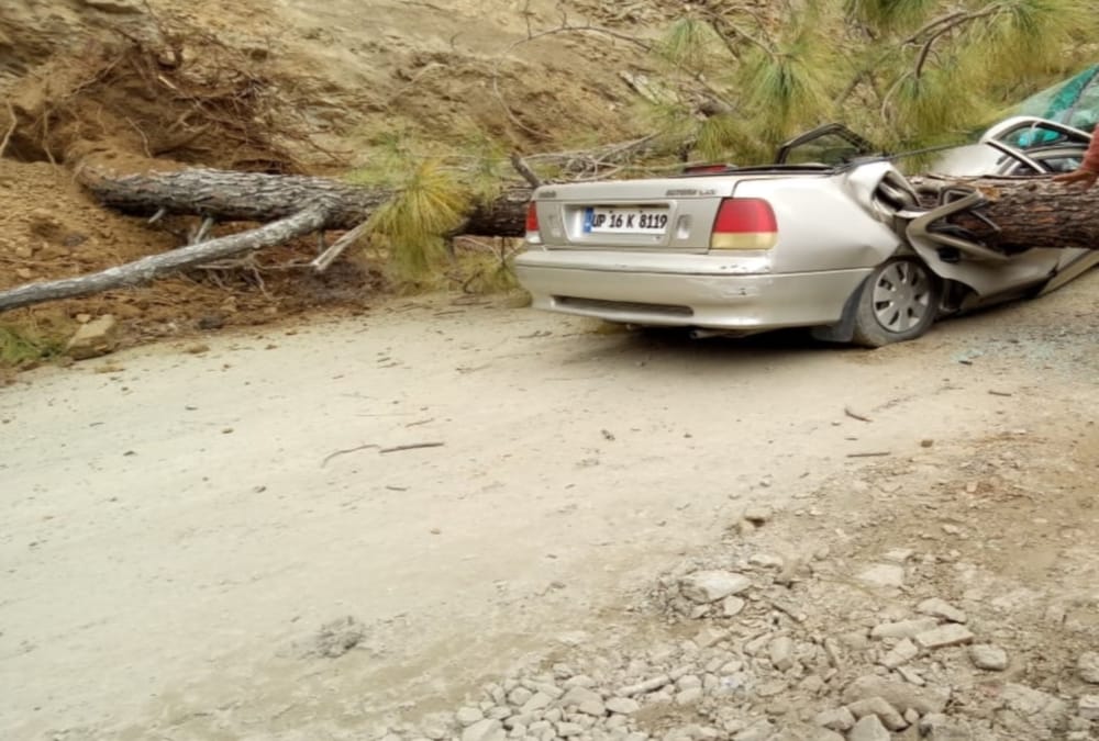 Horrible car accident two women death during going for marriage in champawat