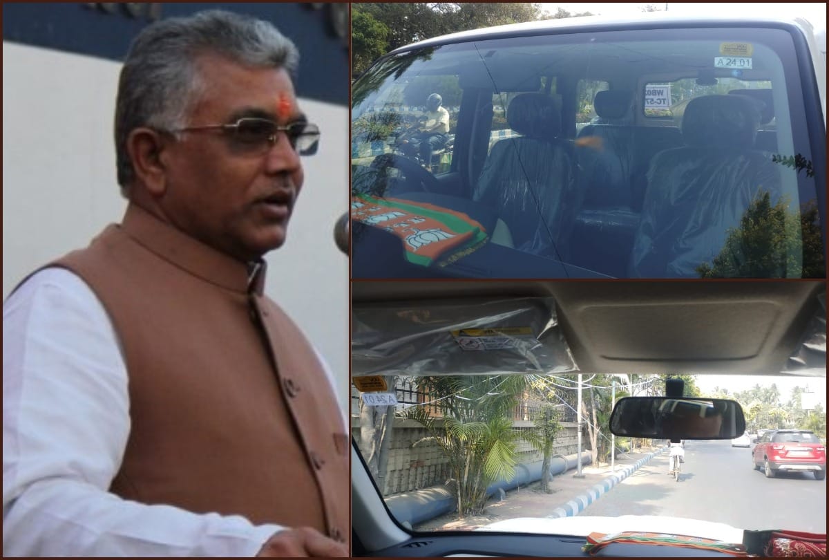 Lok Sabha Elections 2019: Attack on BJP Bengal President in Kolkata Alleged to Trinmul Congress