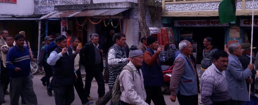 Rally rally, memorial in memory of martyrs
