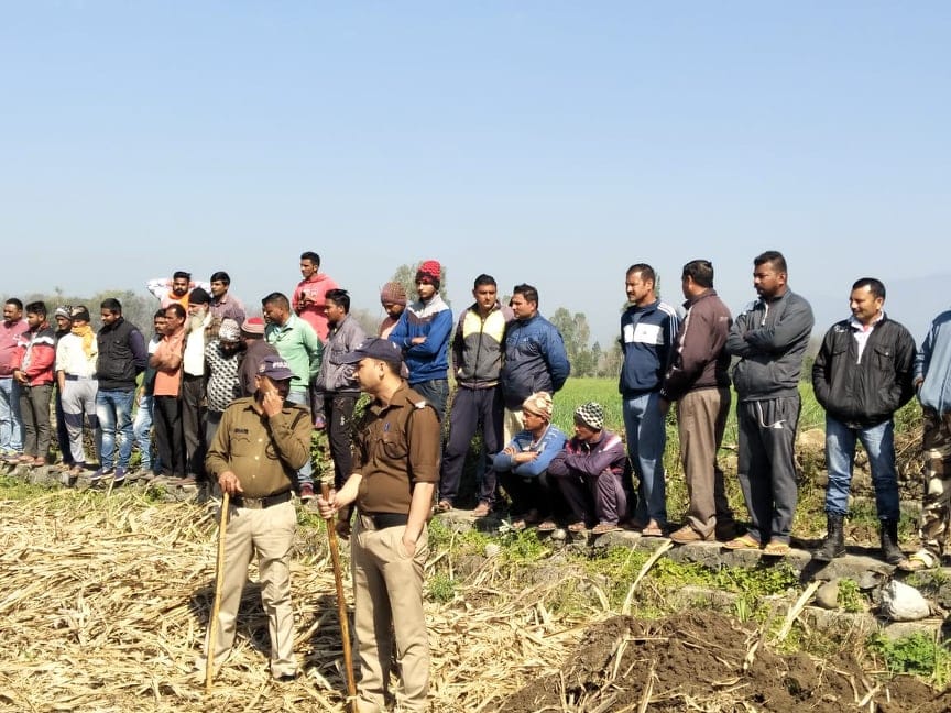 Elephant bones found in Excavation of farmer field after five years in nainital