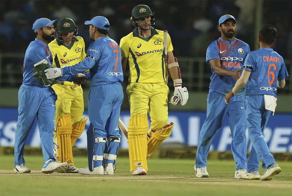 india vs australia head to head record at feroz shah kotla delhi before 5th ODI
