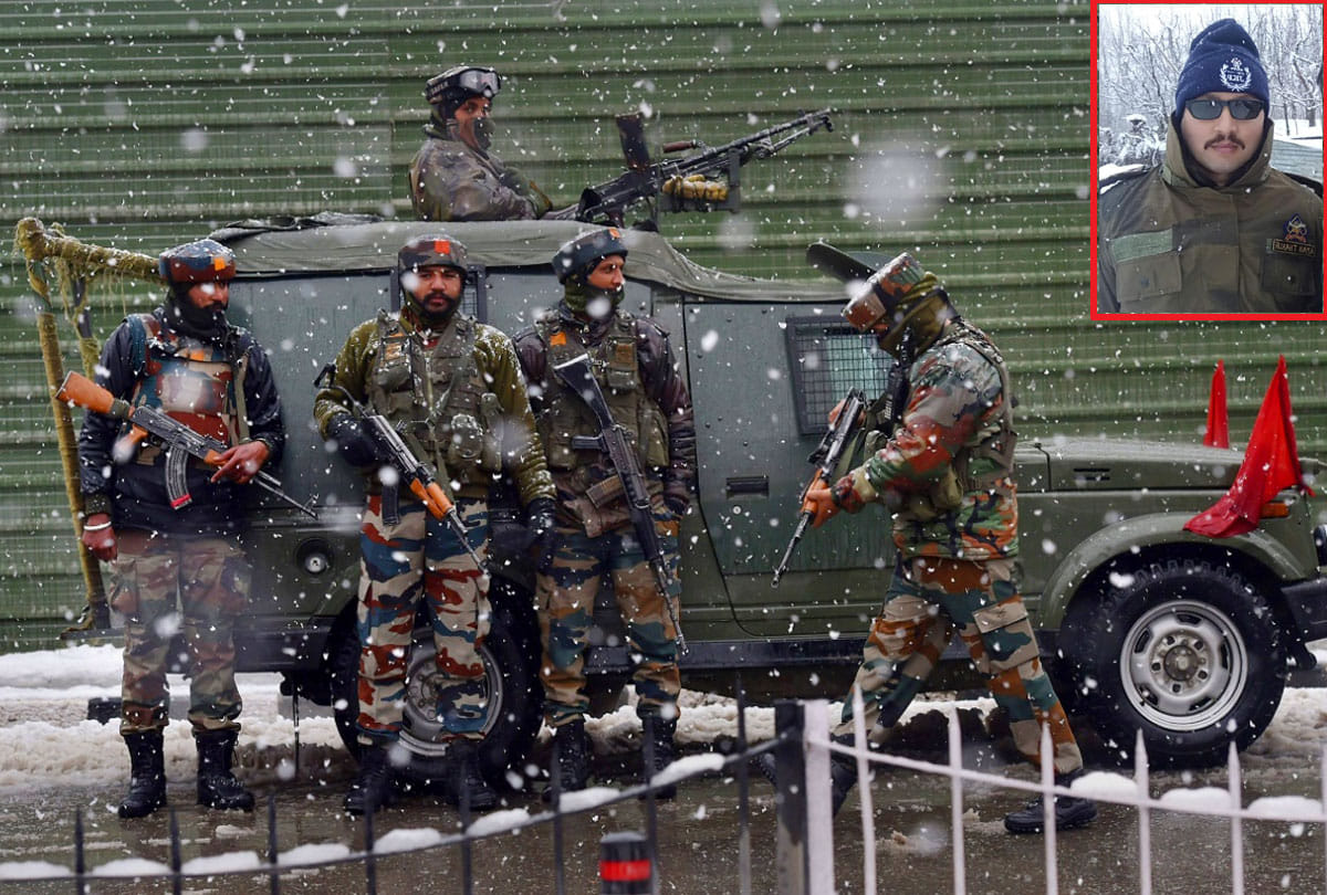 encounter between terrorists and security forces in kulgam of Jammu and Kashmir